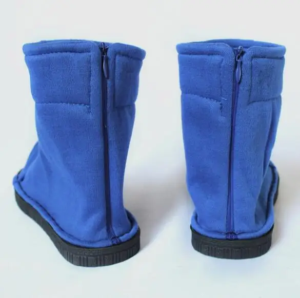 Japan Anime Cosplay Shoes Men Women Black Blue White Cotton Soft Sandals Boots Halloween Costume Christmas Party Shoes Footwear