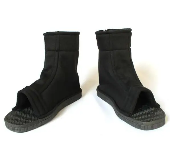 Japan Anime Cosplay Shoes Men Women Black Blue White Cotton Soft Sandals Boots Halloween Costume Christmas Party Shoes Footwear