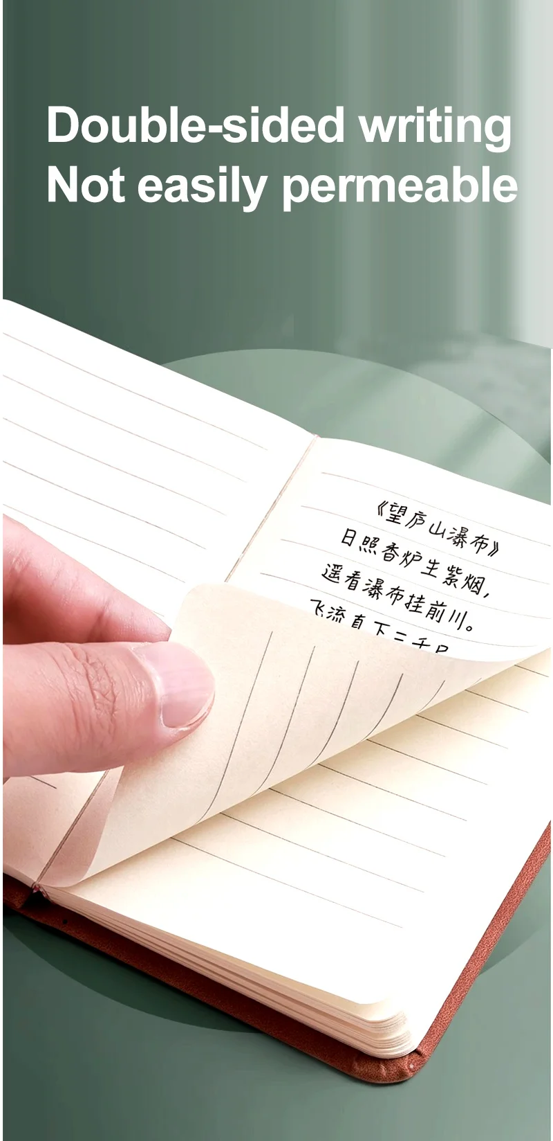 1Pcs A7 Mini Notebook Portable Student Pocket Book Notepad Diary Planner Agenda Leather Cover Memo Pad Office School Stationery