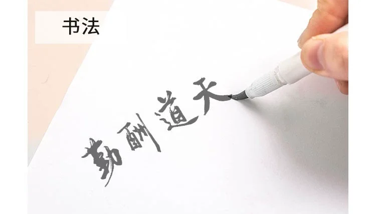 1Pcs Zebra Marker Pen WFT8 Series Double Headed Light Highlighter (Brush Soft Tip + Fine Tip) Students Use Color Painting Pen