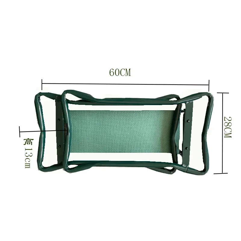 Hot Selling Garden Kneeling Stool with Tool Kit Two-use Outdoor Sponge Non-Slip Folding Stool Garden Hardware Tools