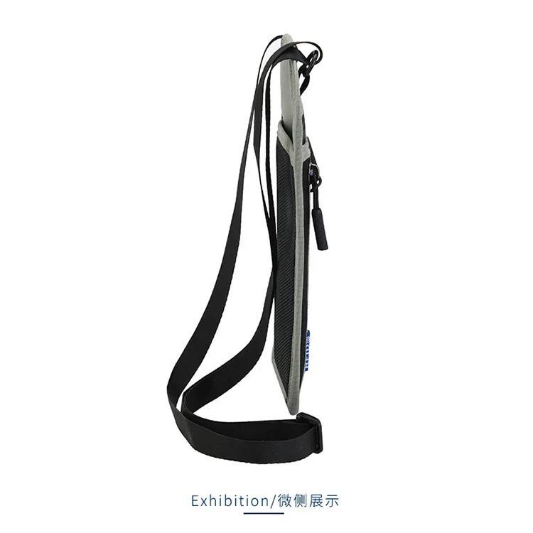 Multifunctional Halter Neck Passport Bag RFID Crossbody Shoulder Storage Bag Ticket Document Protective Cover Credit Card Holder