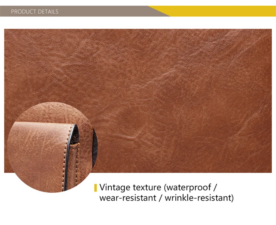 Men's Genuine Leather Crossbody Bag Shoulder Bags Vintage Handbags Business Bag
