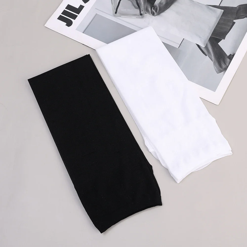 Women Silk Thin Knee Socks Transparent Elastic Ladies Spring Summer Stockings Girls Breathable Lolita JK Cute Nylon Long Socks