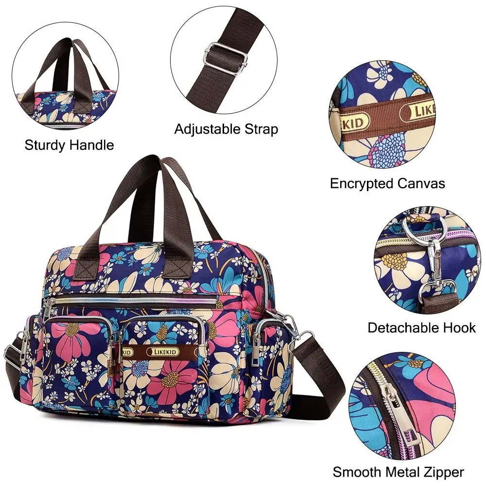 Women's Travel Bags, Weekender Carry on Bag for Women, Sports Gym Bag, Workout Duffel Bag, Overnight Shoulder Bag