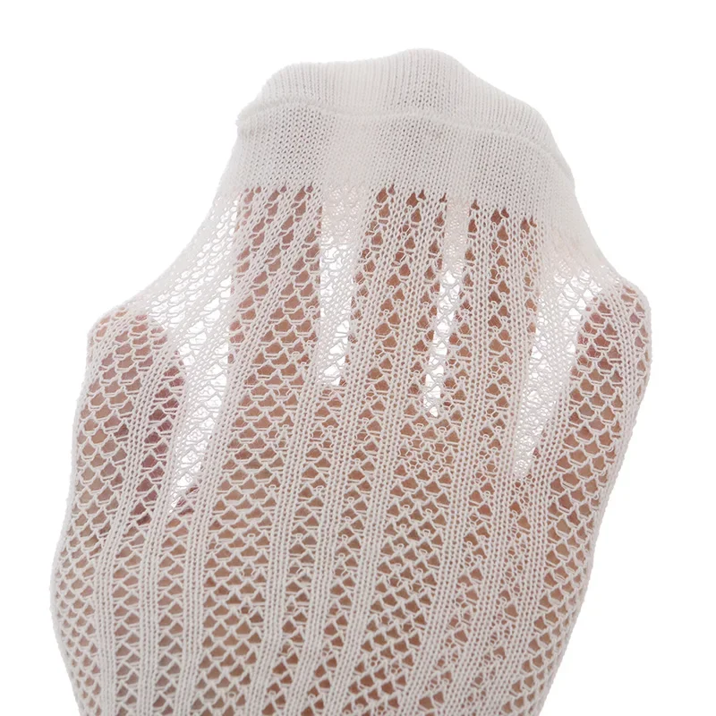 5 Pairs Women Cotton Short Socks Summer Thin Mesh Low Cut Soft Breathable Solid Color No Show High Quality Female Ankle Socks