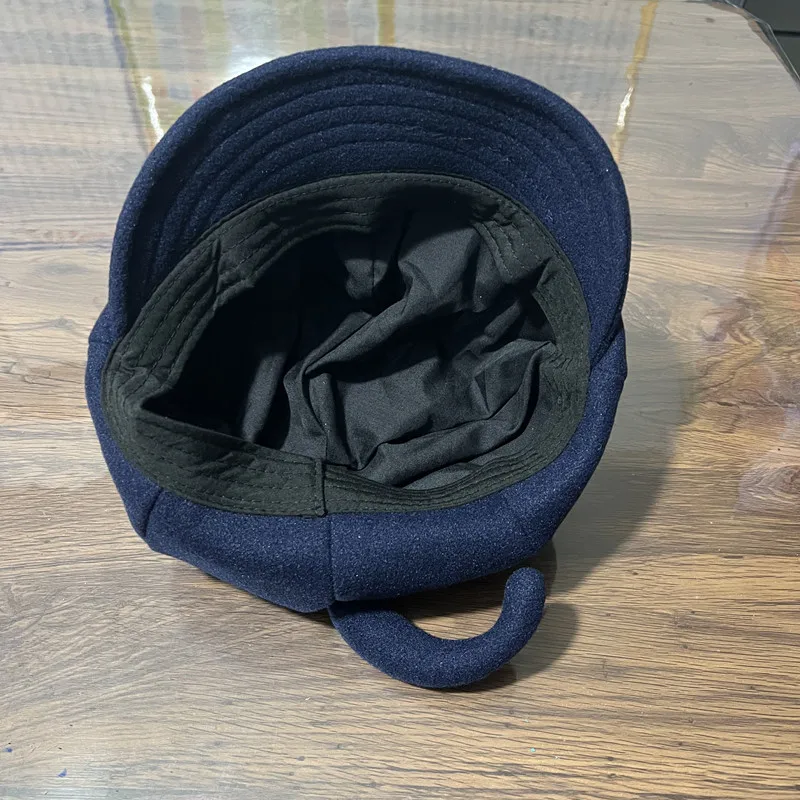 Hot Game Genshin Impact Scaramouche Cute Cat Cosplay Octagonal Hat Casual Wanderer Balladeer Beret Cap Accessories Gift