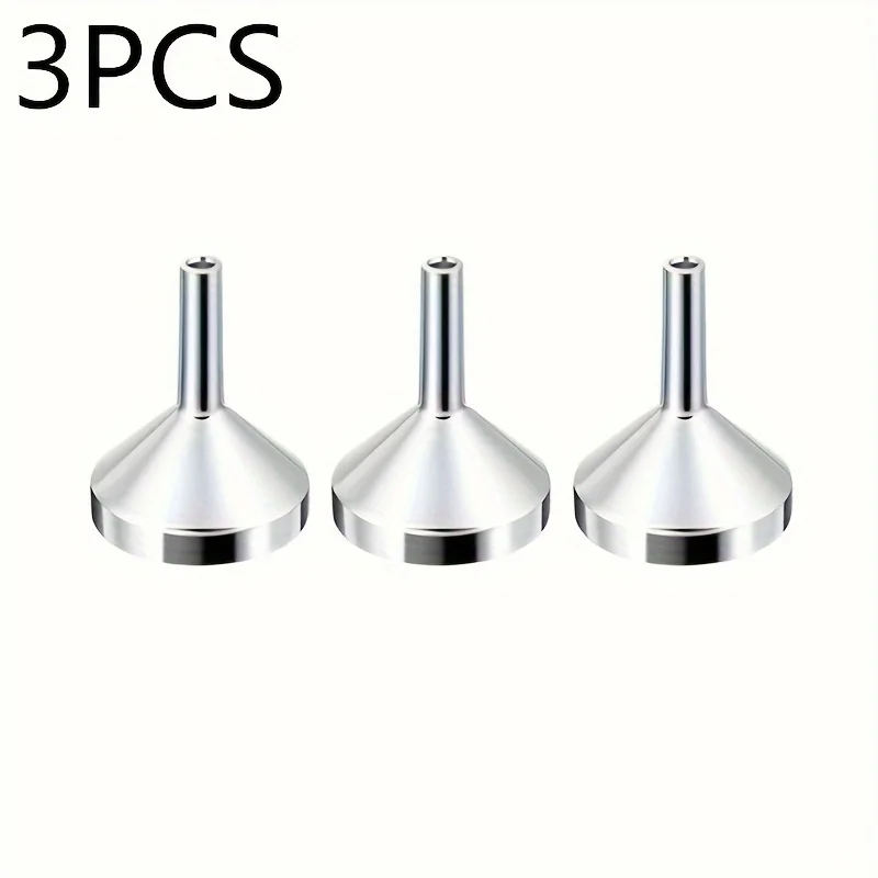 1/3/5pcs Refillable Perfume Bottle Funnel, Mini Perfume Travel Bottle Refillable, Bottom Fill Perfume Dispenser