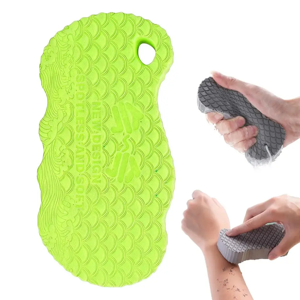 3D Magic Children Bath Sponge Body Exfoliating Dead Skin Sponge Massager Cleaning Shower Brushes Peeling Sponge Artifact