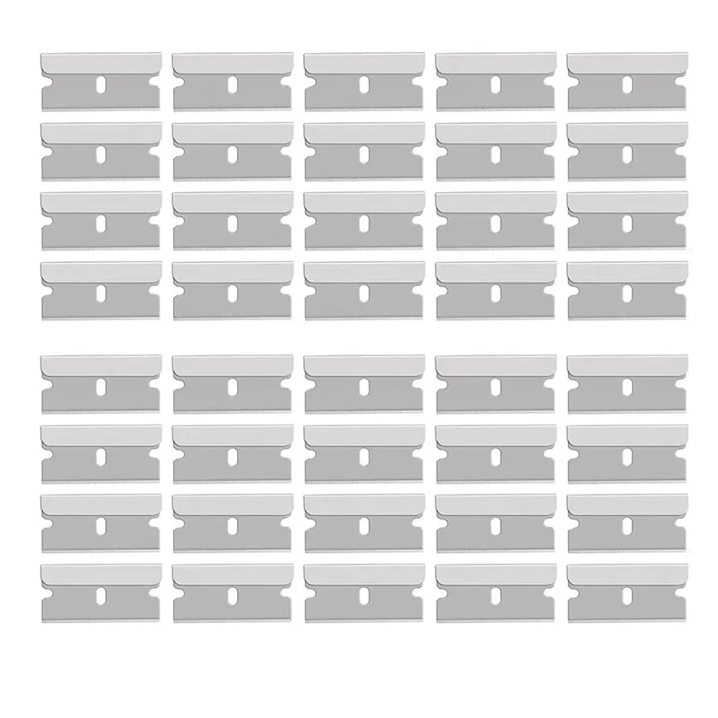 Replacement Scraper Blades Adhesive Scraper Cutter Car Sticker Remover Glass Paint Scraper Cleaning Tool for Removing Label Glue