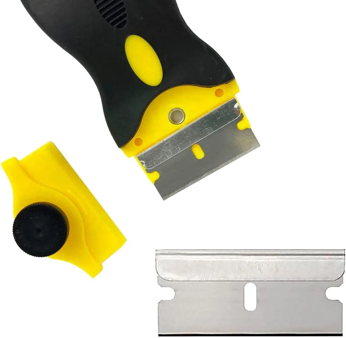 Replacement Scraper Blades Adhesive Scraper Cutter Car Sticker Remover Glass Paint Scraper Cleaning Tool for Removing Label Glue