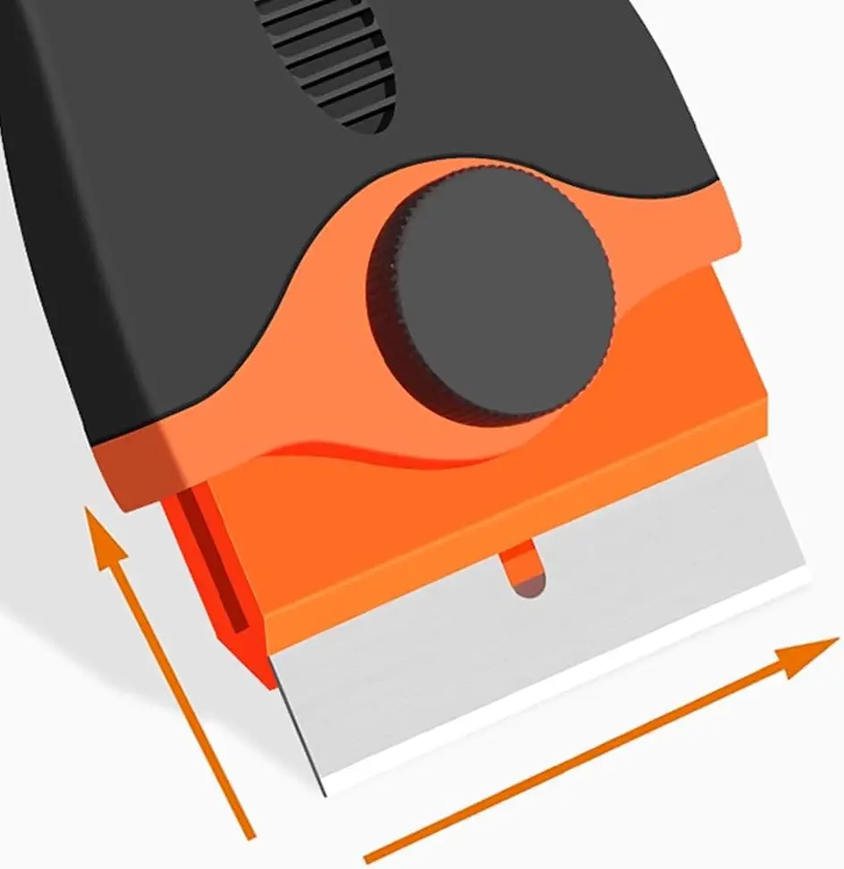 Replacement Scraper Blades Adhesive Scraper Cutter Car Sticker Remover Glass Paint Scraper Cleaning Tool for Removing Label Glue