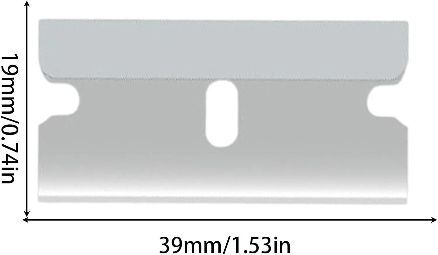Replacement Scraper Blades Adhesive Scraper Cutter Car Sticker Remover Glass Paint Scraper Cleaning Tool for Removing Label Glue