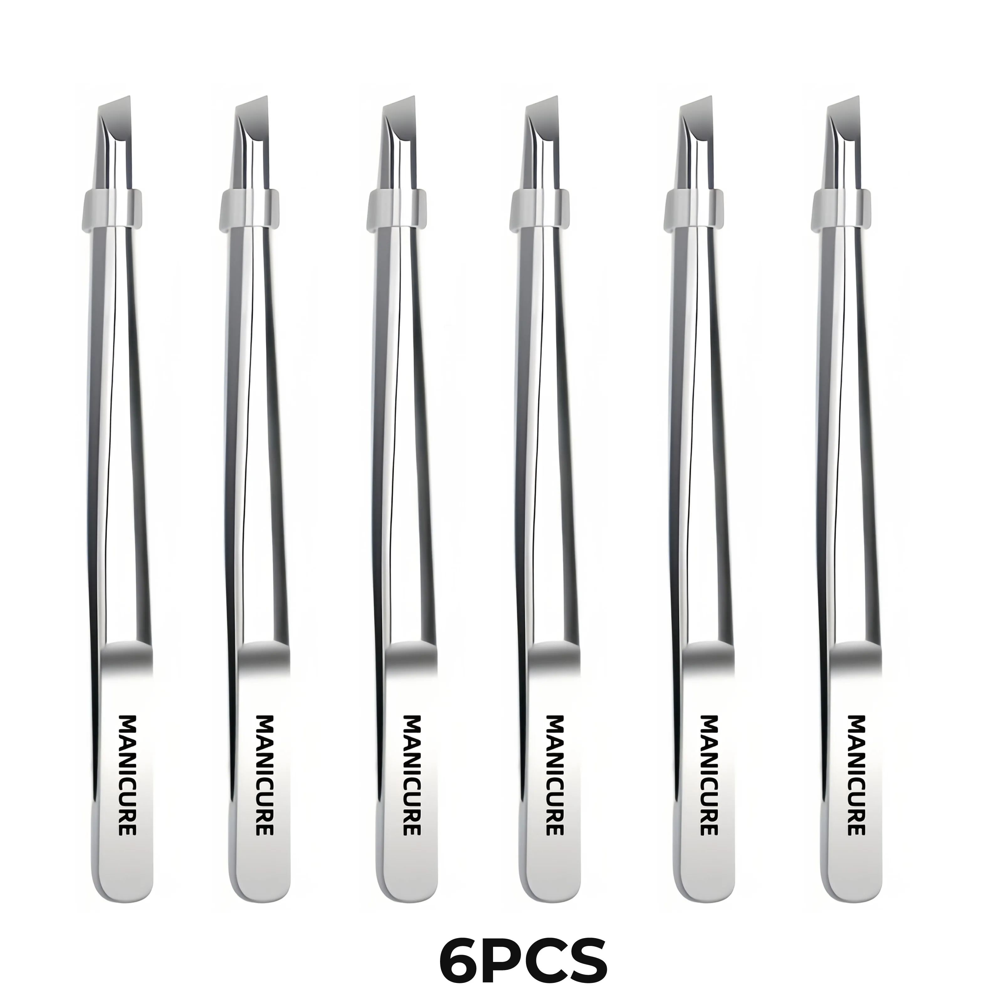 Stainless Steel Tweezers Tool Suitable for Eyebrow Eyelash Application Beard & Mustache Trimming False Eyebrow Applicator Gifts