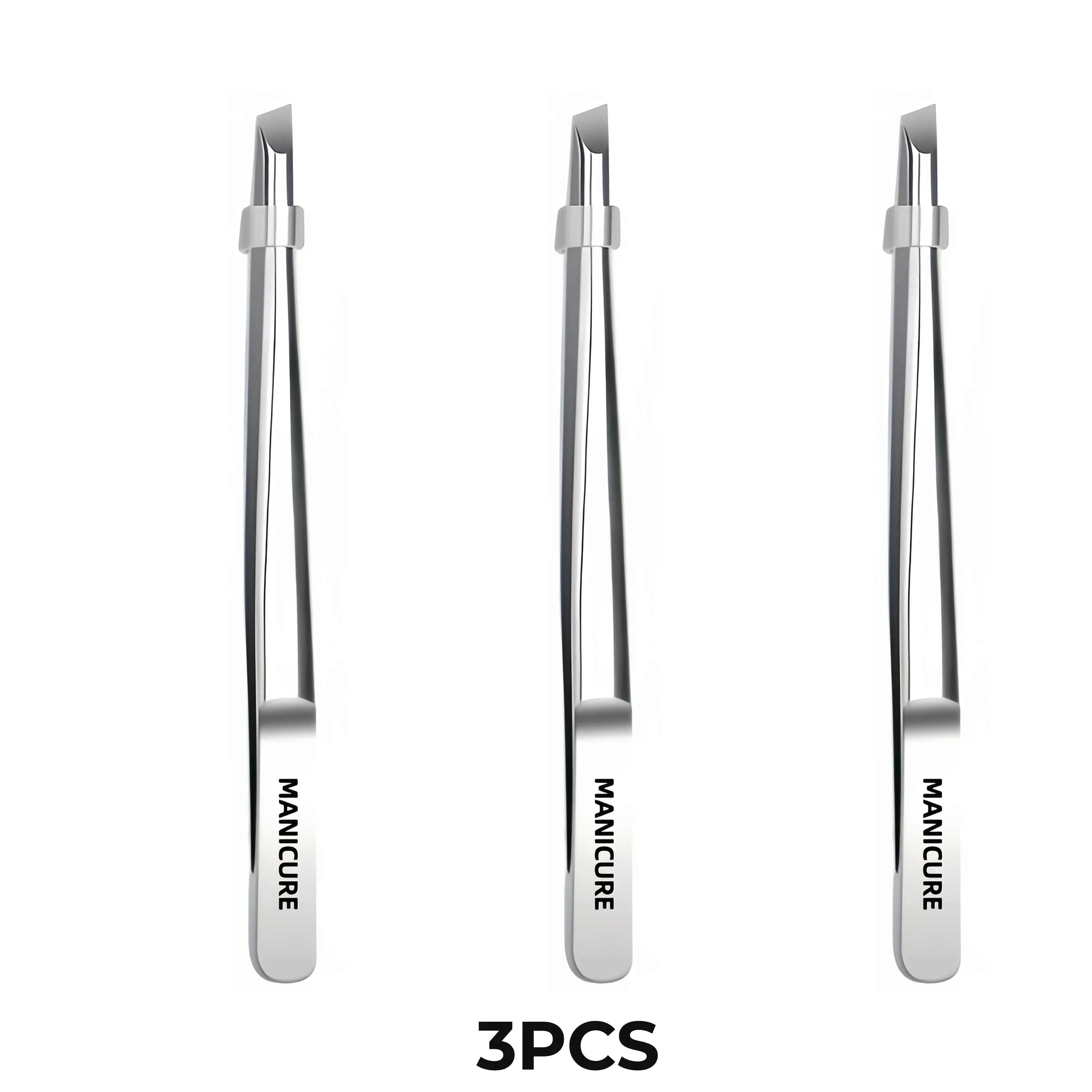 Stainless Steel Tweezers Tool Suitable for Eyebrow Eyelash Application Beard & Mustache Trimming False Eyebrow Applicator Gifts