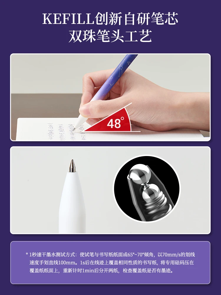 Kaco kawaii Rotary Gel Ink Pen FIRST Heart Cute Caneta 0.5MM Fine Point Smooth Writing Pens with 2 Refill Office School Supplies