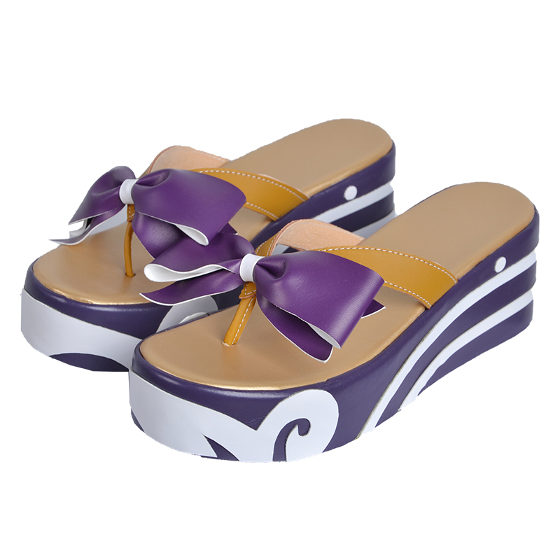 Genshin Impact Sangonomiya Kokomi Cosplay Shoes Anime Chinese Style Halloween for men Game