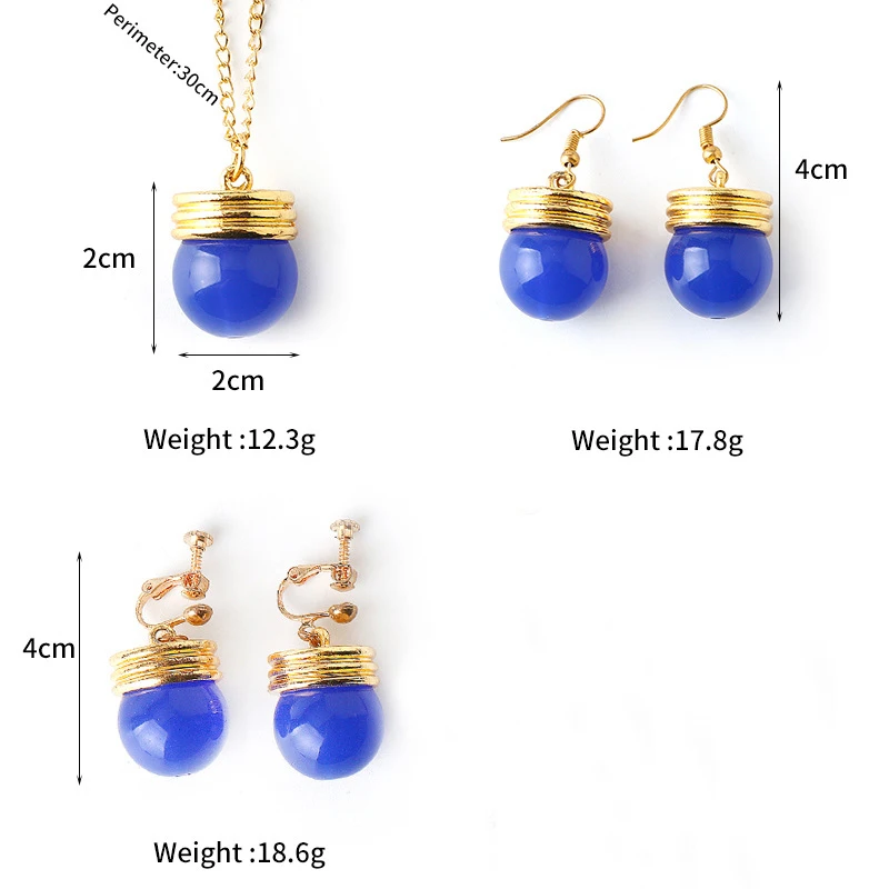 anime cosplay HUNTERxHUNTER pendant necklace earring figure KURORO 3D metal ball model prop jewelry accessories fans gifts