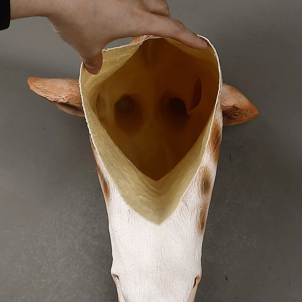 Cosplay Animal Mask Giraffe The Zoo Animals Masks Halloween Masquerade Mask Props Latex Prop
