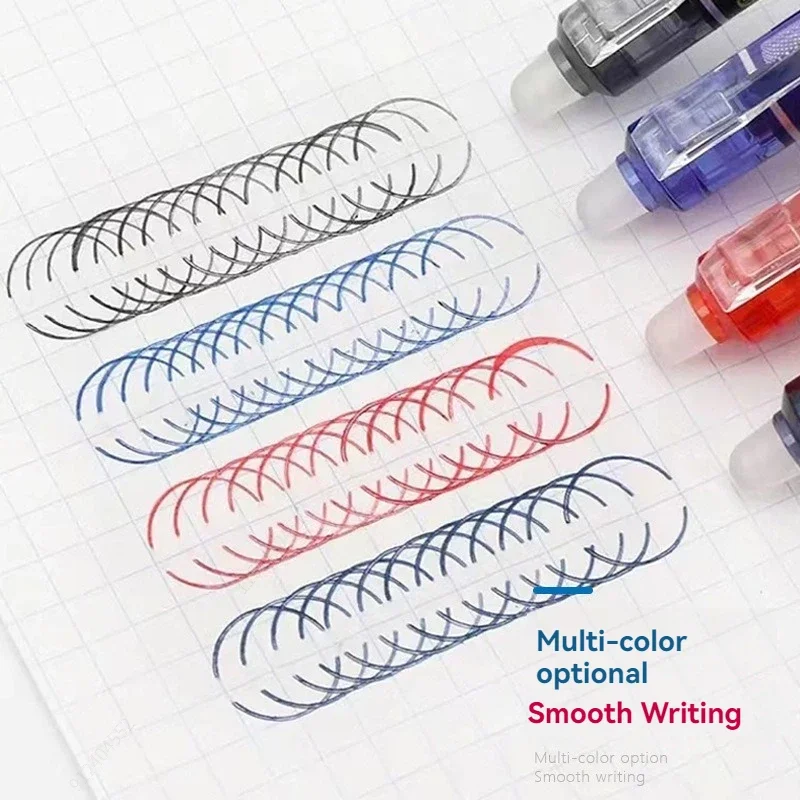 Colors 0.5/0.7mm Magic Retractable Erasable Pen  Gel Pen Set Erasable Refill Rod Office School Writing Tool Press pen
