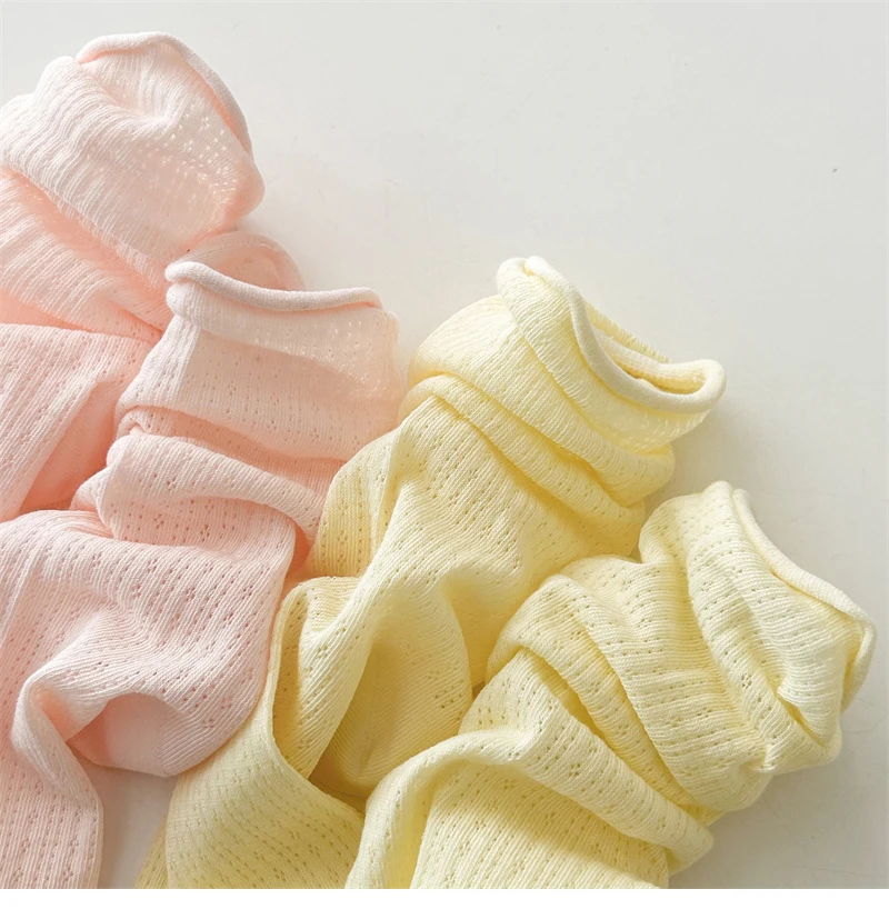 Socks For Women Thin Summer New Candy Color Hollow Out Loose Socks Women's Casual Basic Sweet Girls Fashion Long Socks Comfort