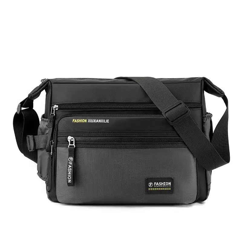 Men Crossbody Bags Male Nylon Shoulder Bags Boy Messenger Bags Man Handbags for Travel Casual Large Bag