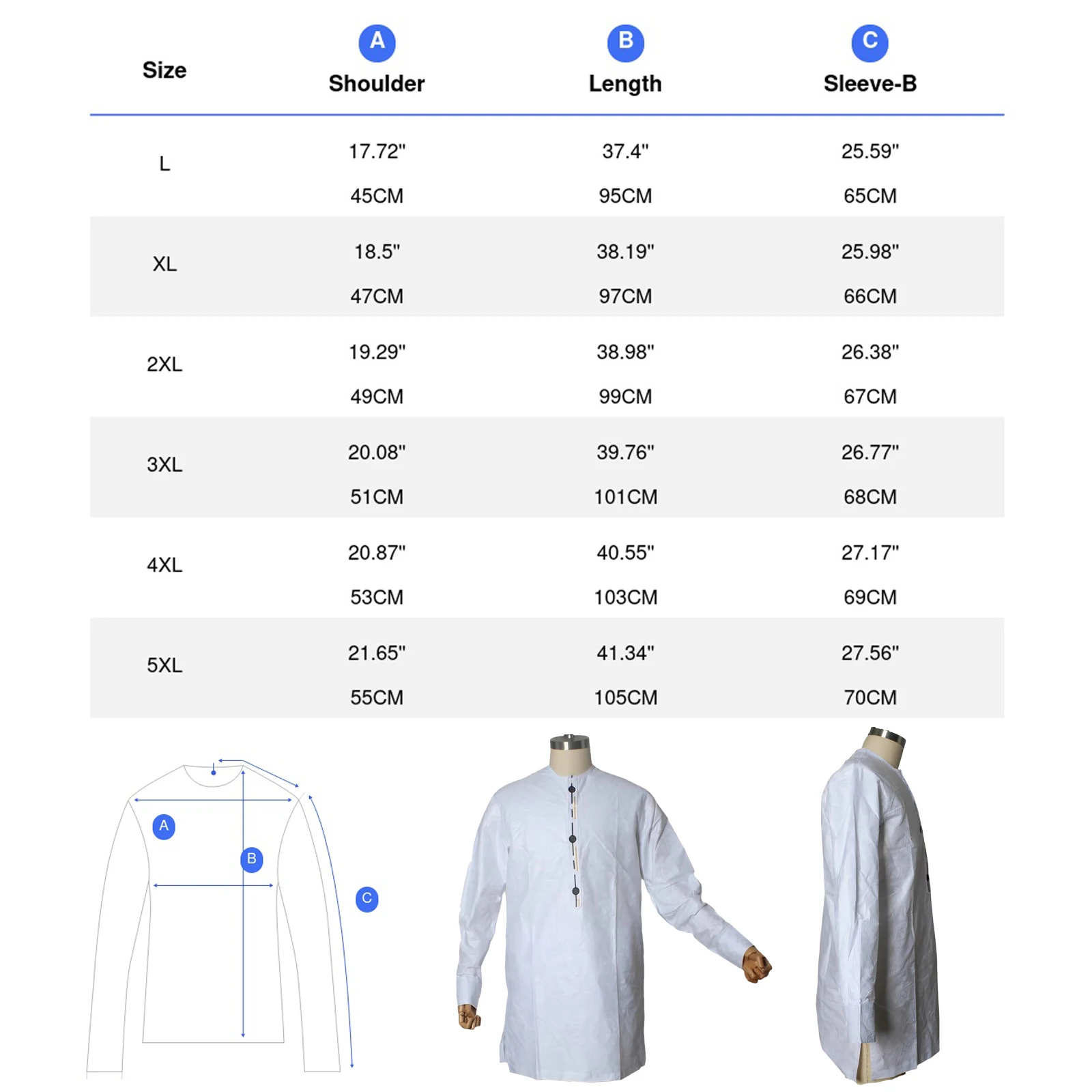 African Clothes For Man Bazin Riche Embroidery Design Top Long Sleeve