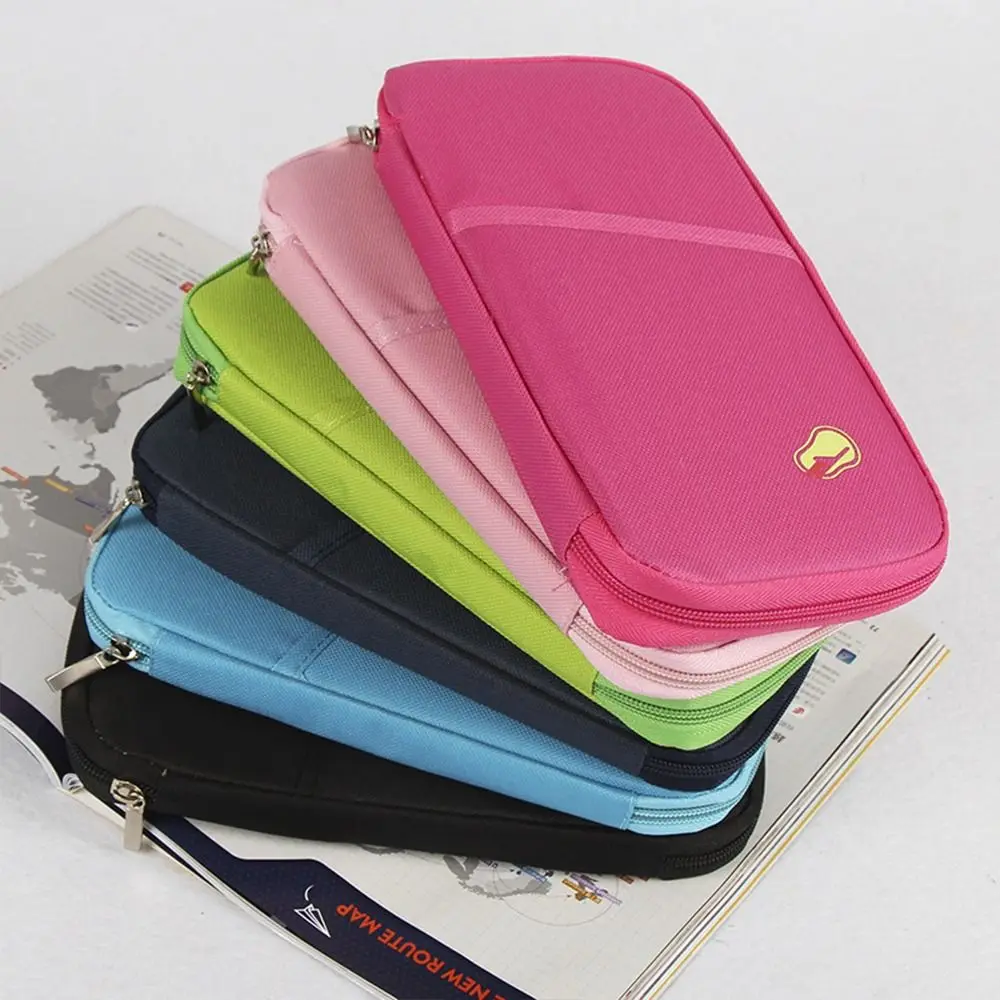 Travel Wallet Bag Purse Zip Case Organiser Passport Document Tickets Holder