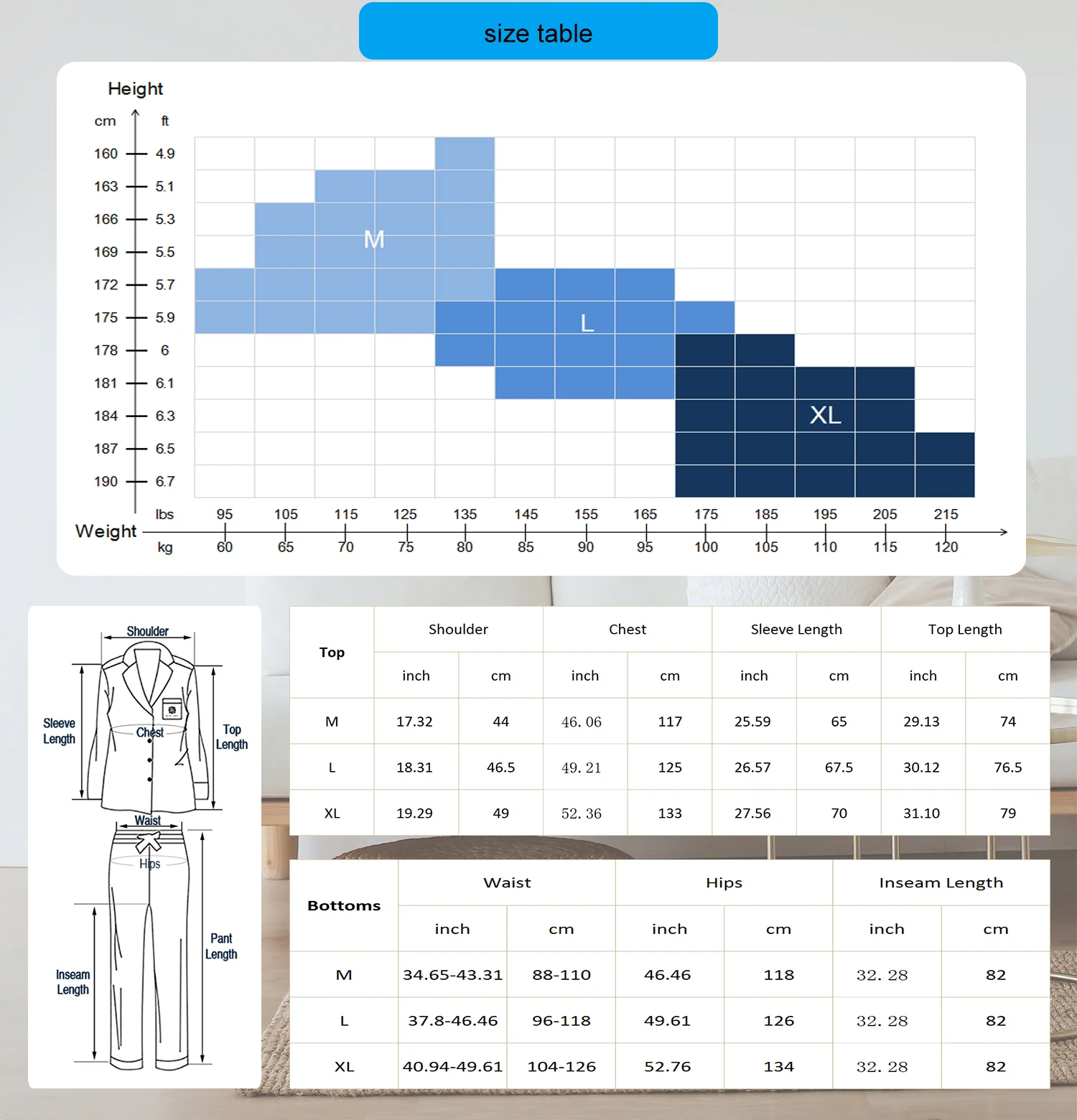 Mens Flannel Pajama Sets Cotton Plaid Pajamas for Men Pjs Set Soft Lounge Sleepwear Pj Pants with Pockets Flannel Shirts