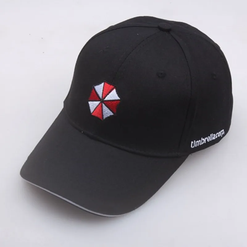 Adult Outdoor Sunscreen Hats Residents Evils Protective Umbrella Baseball Cap Umbrella Corporation Symbol Unisex Adjustable Hat