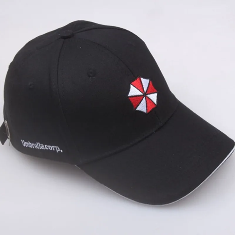 Adult Outdoor Sunscreen Hats Residents Evils Protective Umbrella Baseball Cap Umbrella Corporation Symbol Unisex Adjustable Hat