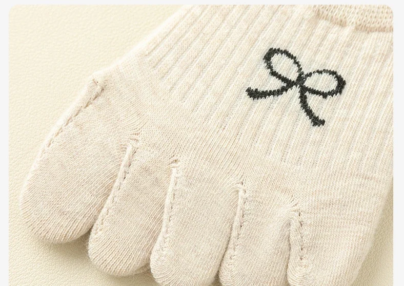5 Pairs Five Finger Socks Women Anti-slip Cotton Toe Socks with Separate Fingers Sports Summer Thin Slipper Socks