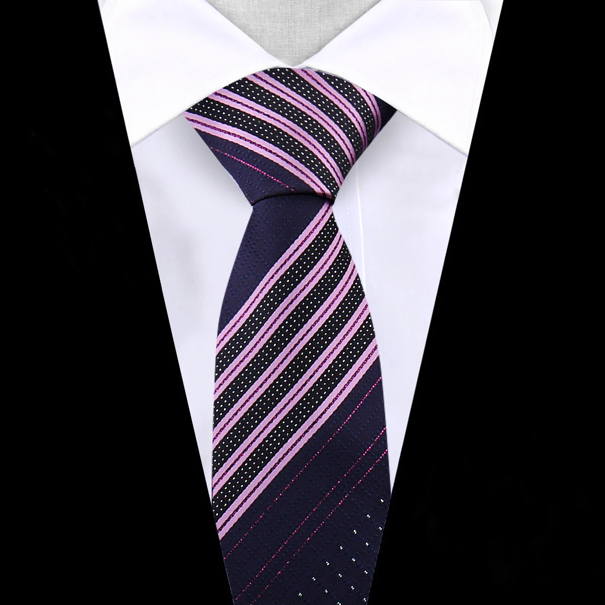 Fashion Tie For Men New Brand Stripe Necktie Newest Style Green Wine Gravata Men Paisley Floral Fit Wedding Workplace Dot Cravat