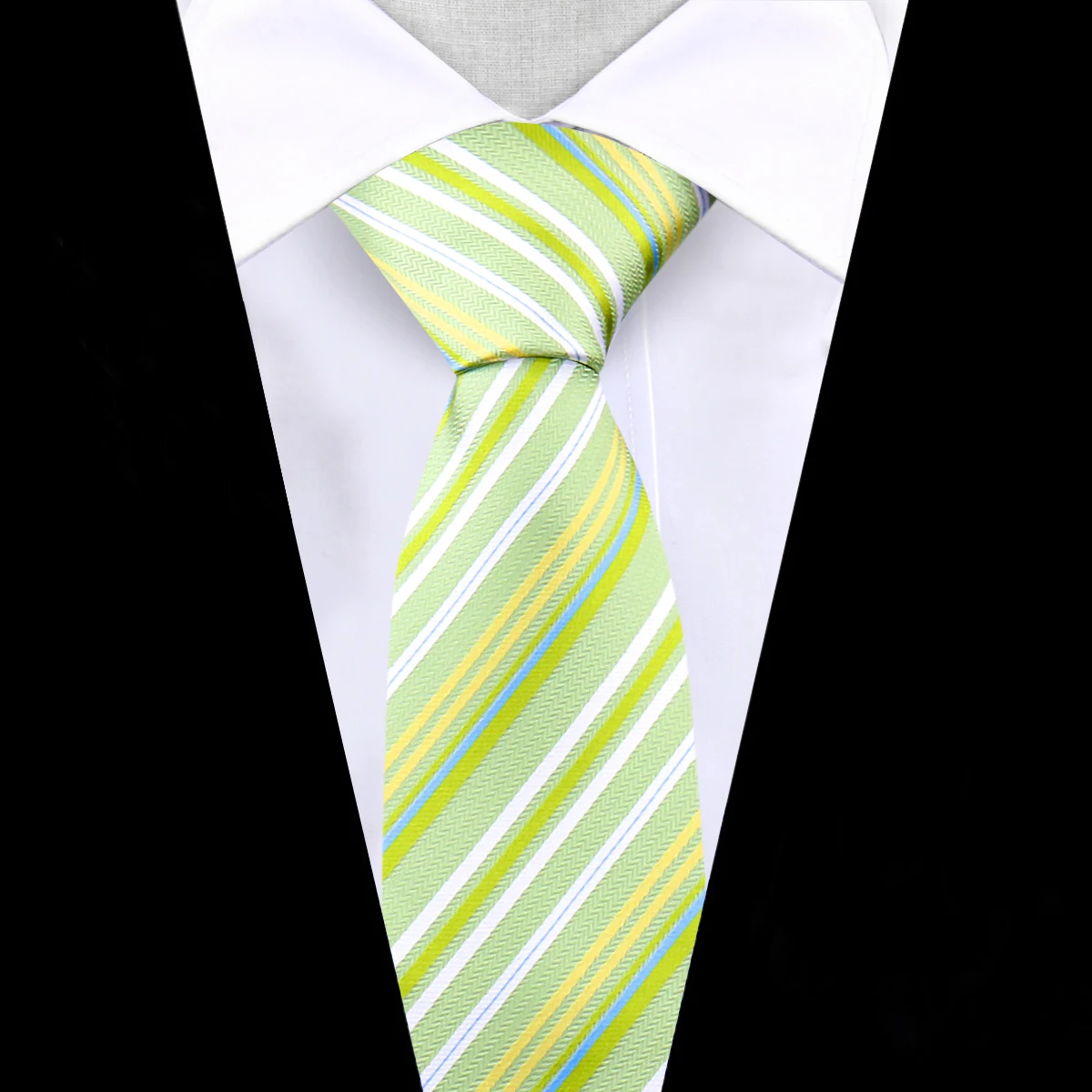 Fashion Tie For Men New Brand Stripe Necktie Newest Style Green Wine Gravata Men Paisley Floral Fit Wedding Workplace Dot Cravat