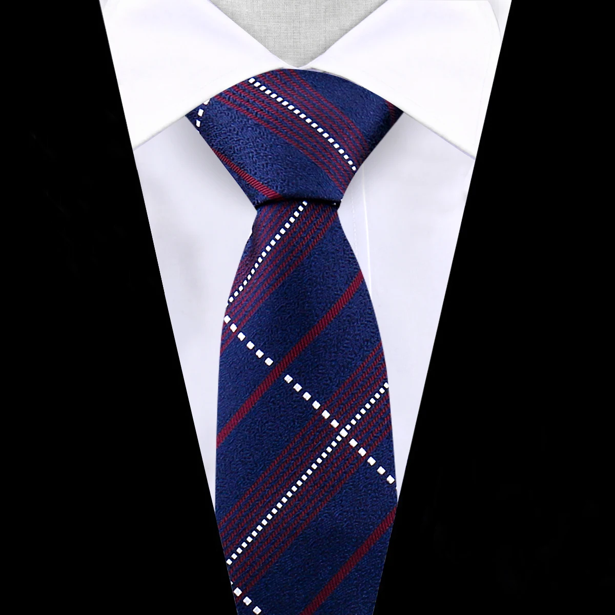 Fashion Tie For Men New Brand Stripe Necktie Newest Style Green Wine Gravata Men Paisley Floral Fit Wedding Workplace Dot Cravat