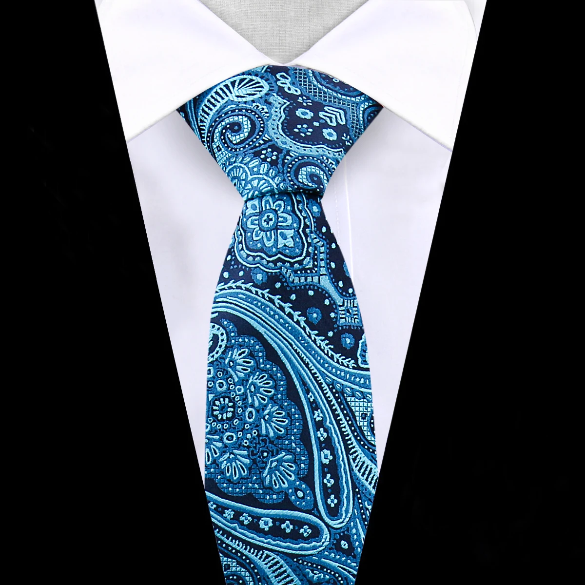 Fashion Tie For Men New Brand Stripe Necktie Newest Style Green Wine Gravata Men Paisley Floral Fit Wedding Workplace Dot Cravat