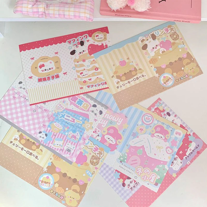 10PCS Korean Kpop 3-inch Photo Card Back Card Foldable Card Holder Fix Decor Paper Board DIY Packing Material