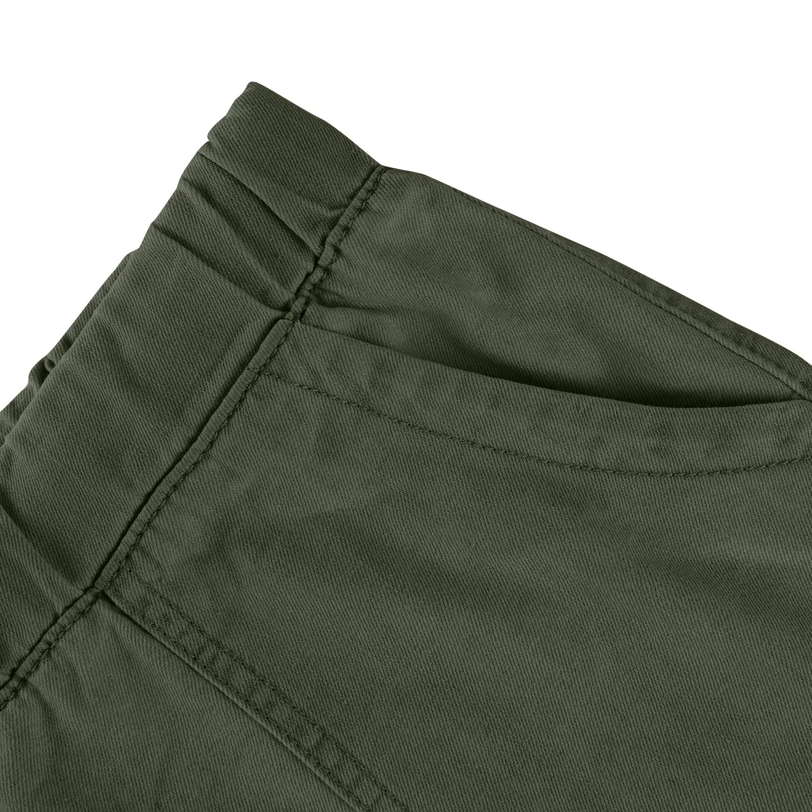 Ladies' Washed Solid Color Slimming Tassel Edge Denim Shorts Fashion Sexy Elastic Waist Leisure Pockets Summer Short Trousers