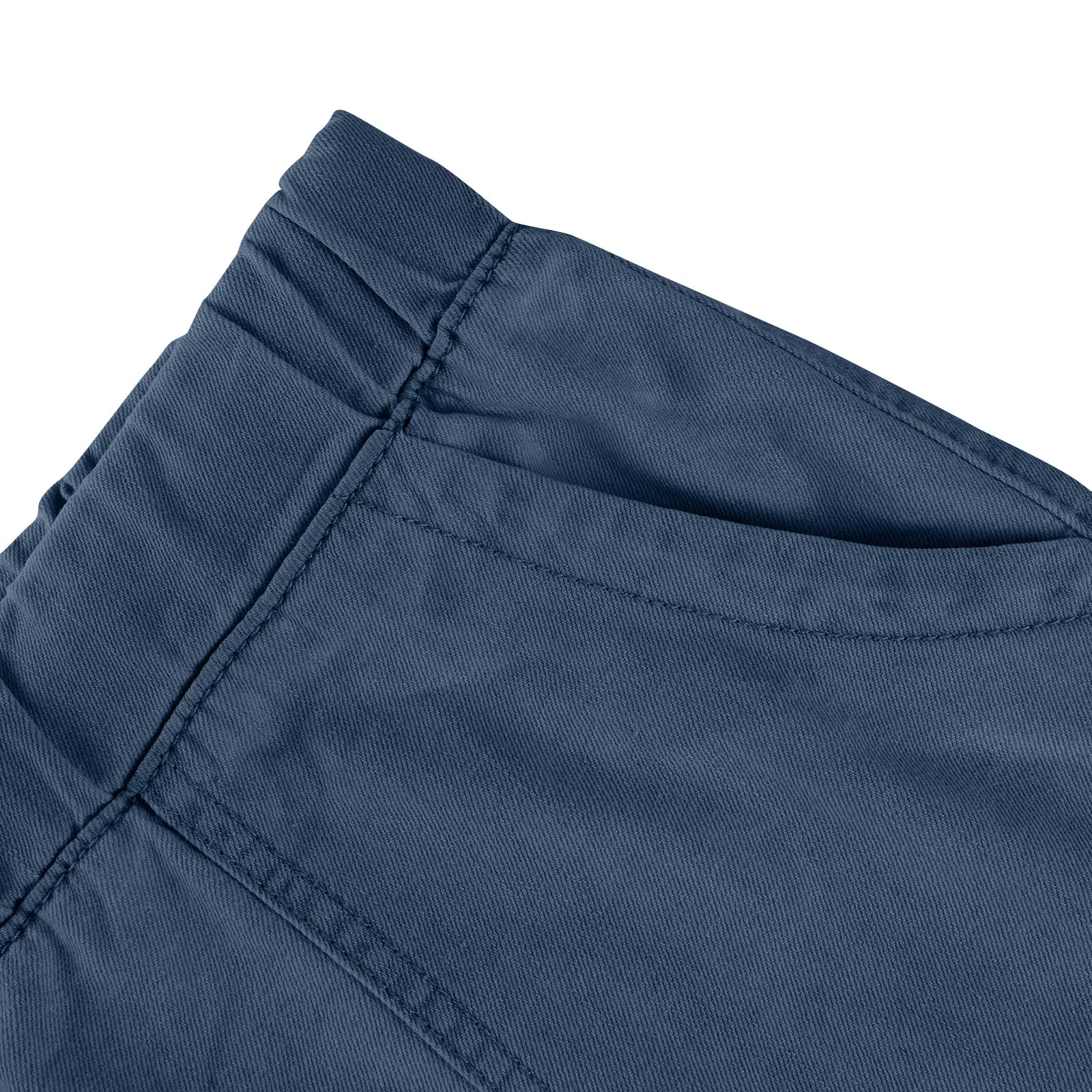 Ladies' Washed Solid Color Slimming Tassel Edge Denim Shorts Fashion Sexy Elastic Waist Leisure Pockets Summer Short Trousers