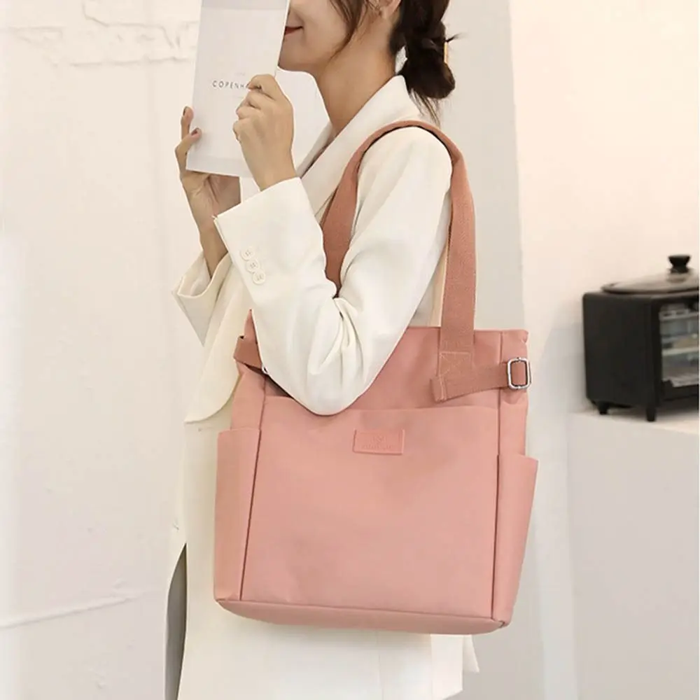 Women's Korean Version One Shoulder Canvas Bag Fashion Literature And Art College Student Backpack Class Tutorial Canvas Bag