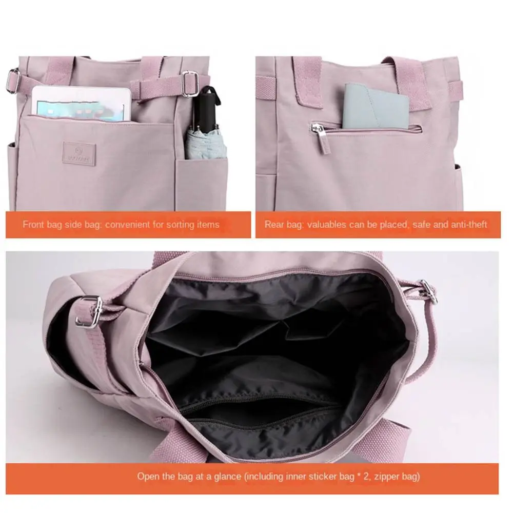 Women's Korean Version One Shoulder Canvas Bag Fashion Literature And Art College Student Backpack Class Tutorial Canvas Bag