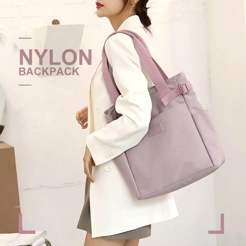 Women's Korean Version One Shoulder Canvas Bag Fashion Literature And Art College Student Backpack Class Tutorial Canvas Bag