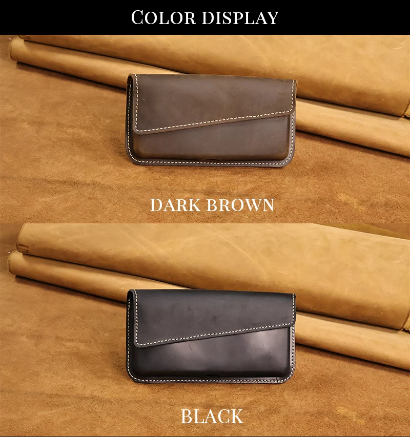 1pcCasualvintage men's waist bag,mobile phone bag,daily commuting,men's gifts,leisure, Accommodating Most Thick Shell Phones