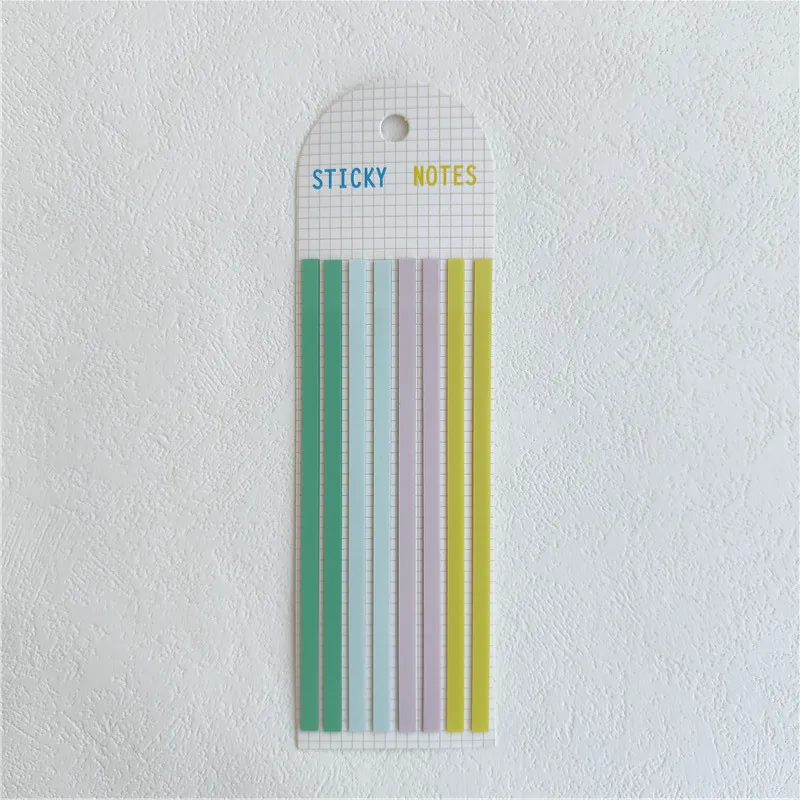160Sheets Transparent Sticky Notes Self-Adhesive BookMarker Annotation Reading Book Clear Tab Kawaii Cute Stationery