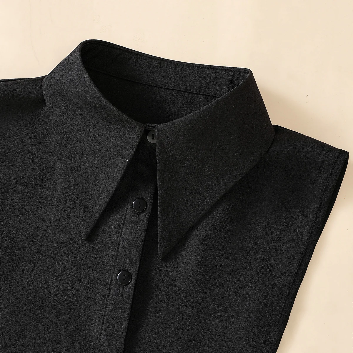 Women's Fashionable and Elegant Encrypted Chiffon Fake Collar Half Shirt Detachable Versatile Accessory Collar XF-C1