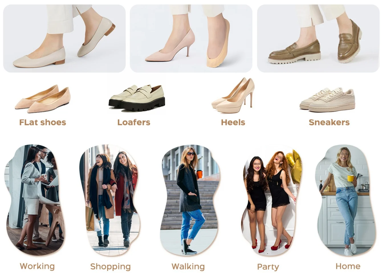 Women's No Show Socks Nylon Ultra Low Cut Non-Slip Thin Liner Socks Invisible Hidden Socks for Flats