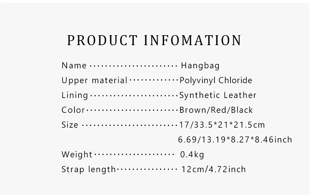 CHCH Tote Bag 2024 Brand New Letter Printed Handbag Mommy Shopping Bag