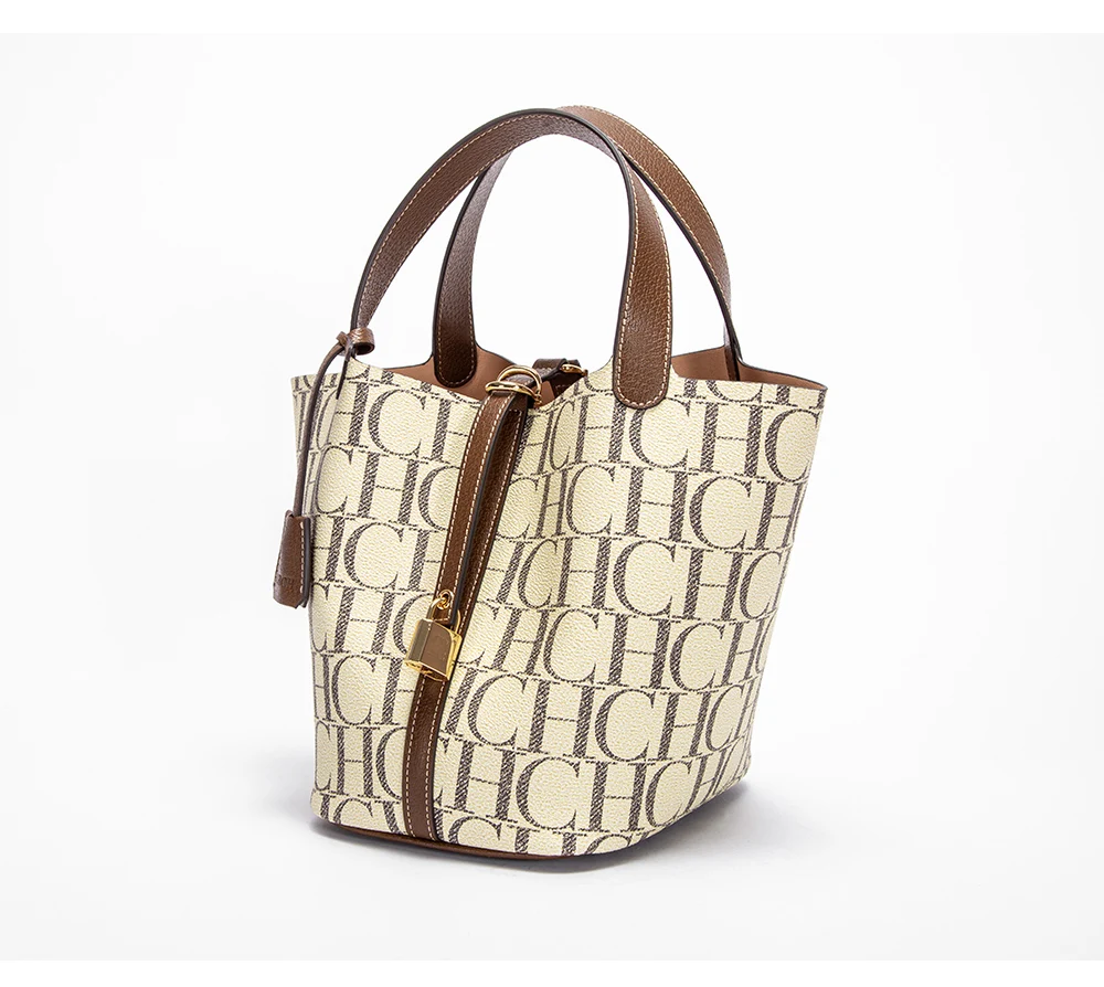 CHCH Tote Bag 2024 Brand New Letter Printed Handbag Mommy Shopping Bag