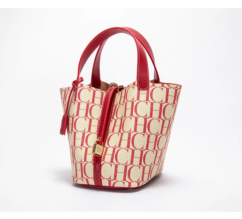 CHCH Tote Bag 2024 Brand New Letter Printed Handbag Mommy Shopping Bag