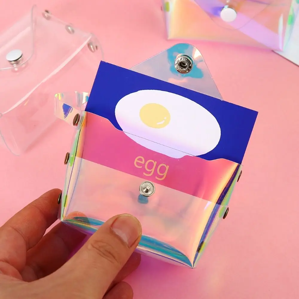 High Quality Transparent Pocket Wallet Waterproof PVC Storage Bag Multifunctional Clear Storage Pouch Men&Women